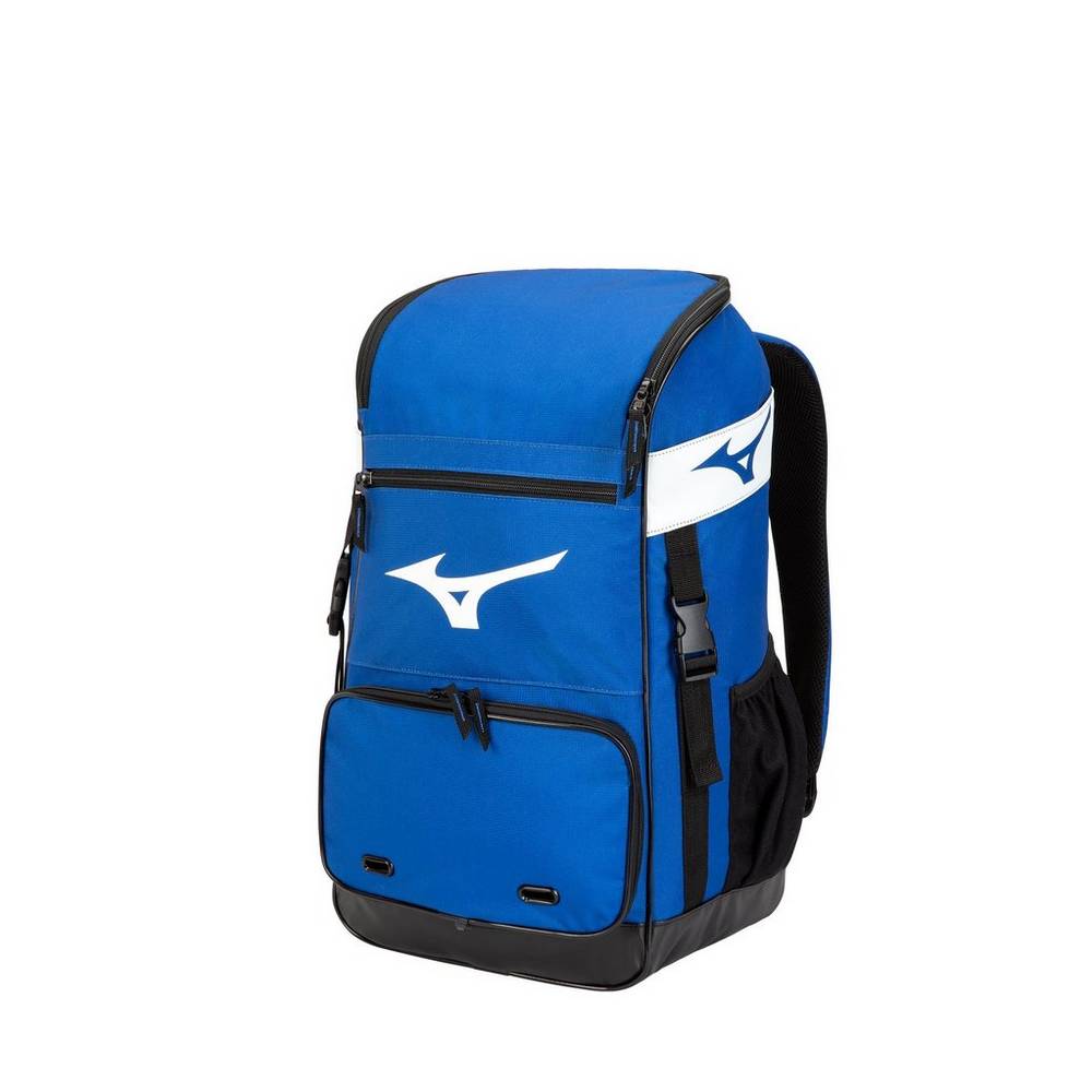 Mizuno Men's Organizer 21 Baseball Backpack Royal (360304-JFE)